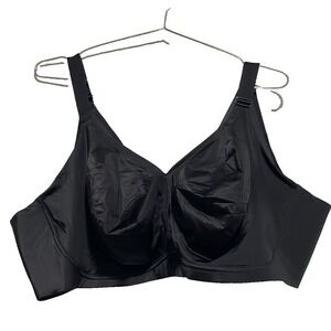 Cacique Lane Bryant Womens‎ Bra Size 50DD Lightly Lined No Wire Black
